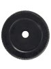Beliani Outdoor Blumentopf EANTIO in Schwarz - (W) 37 x (H) 56 x (L) 37 cm