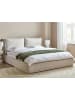 Beliani 2-tlg Doppelbett BAJONNA in Beige