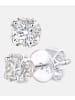 Diamant L'éternel Ohrstecker aus 375 Weißgold mit Diamant