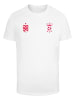 Mister Tee Mister Tee Espana Trikot Tee in white