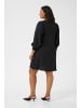 KAFFE curve Kleid KClinna A-shape in Black Deep