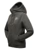 Marikoo Kapuzensweatjacke Setsunaa in Dark Grey Melange