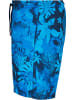 Urban Classics Badeshorts in blue flower