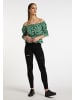 myMo ROCKS Damen Bluse in Grün