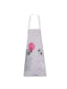 Mr. & Mrs. Panda Grillschürze Koala Luftballon ohne Spruch in Grau Pastell