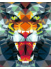 Ravensburger Malprodukte Polygon Tiger CreArt Adults Trend Ab 12 Jahre in bunt