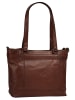 SPIKES & SPARROW Shopper in cognac
