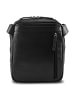 Jost Lund Umhängetasche Leder 22 cm in schwarz