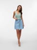 Vero Moda Rock mit Shorts in Light Blue Denim