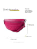 Toscanto Leder Gürteltasche Toscanto Tasche pink ca. 29cm