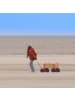 relaxdays 8x Sackkarrenrad "3.00-4" in Blau/ Rot