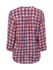 Franco Callegari Bluse Lola in blau rot - 0003