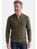 Redmond Strickjacke Basic in Dunkelgrün