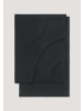 Hessnatur Hessnatur Strick Schal aus Bio-Merinowolle mit Cashmere in schwarz