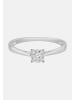 Diamant Exquis Ring aus 585 Weißgold mit Diamant