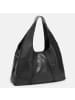 Les Visionnaires Paz Essential Schultertasche Leder 46 cm in black