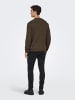 ONLY & SONS Strickpullover in Coffee Bean