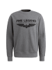 PME Legend Pullover CREWNECK SOFT TERRY WITH LOGO in Grau