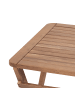 Beliani Beistelltisch PARAGGI in Braun - (W) 60 x (H) 72 x (L) 60 cm