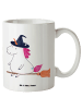 Mr. & Mrs. Panda XL Tasse Einhorn Hexe ohne Spruch in Weiß