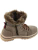 Tom Tailor Winterstiefeletten in Beige