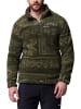 Columbia Sweatshirt Rugged Ridge High Pile Half Zip in grün