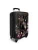 NoBoringSuitCases Suitcase, Handgepäck, Koffer, Reisekoffer Pferd rosa schwarz