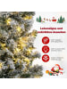 COSTWAY 180 cm Künstlich Weihnachtsbaum mit LED Beleuchtung in Grün