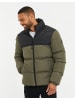 Threadbare Steppjacke THB Jacket Firth Padded in Black/Khaki