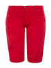 Way of Glory Way of Glory WAY OF GLORY Damen Bermuda im legeren Design mit femininem Akzent in rot