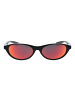 Nike Unisex Sonnenbrille Oval Schwarz