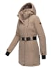 Navahoo Wintermantel Frostkuss 14 in Taupe Grey