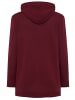 Laura Scott Kapuzenstrickjacke in bordeaux