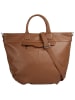 Samantha Look Handtasche echt Leder in cognac