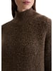 Marc O'Polo Bouclé-Pullover regular in Shaded Brown Melange