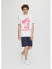 QS T-Shirt in 01D3_weiß