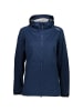 cmp Jacke WOMAN ZIP HOOD JACKET in Blau