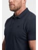 Men Plus Poloshirt in navy blau