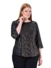 Ulla Popken Bluse in schwarz