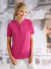Sieh an! Kurzarmshirt in fuchsia