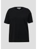 s.Oliver T-Shirt kurzarm in Schwarz