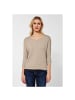 Street One Langarmshirt in buff sand melange