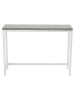 ebuy24 Konsolentisch  Rise Weiß 30 x 110 cm