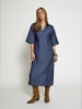 Peppercorn Kleid in Denim Blue