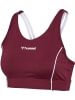 Hummel Hummel Bra Hmlmt Yoga Damen Atmungsaktiv Feuchtigkeitsabsorbierenden in ZINFANDEL