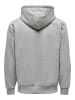 Only&Sons Weicher Kapuzen Pullover Basic Hoodie ONSCERES in Grau-2