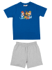 Paw Patrol Paw Patrol Schlafanzug - So fun  Kurzarm in blau/grau