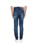 Dsquared2 Distressed Paint-Splatter Denim Jeans in blau
