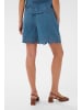SAINT TROPEZ Shorts RozlynnSZ A-shape in Medium Blue Denim