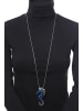 collezione alessandro Lange Kette " Filiz " in blau